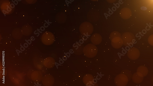 Abstract beautiful double bokeh light blurred glowing gradient background. concept for wedding card design