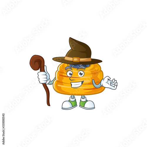 sweet and tricky Witch kataifi cartoon character