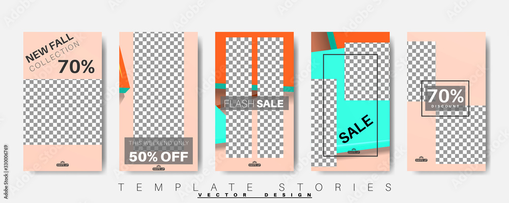 Editable story background template. Vector background for modern designs for social media. post Layout for promotion Editable story background template. Vector background for modern designs for social media. post Layout for promotion