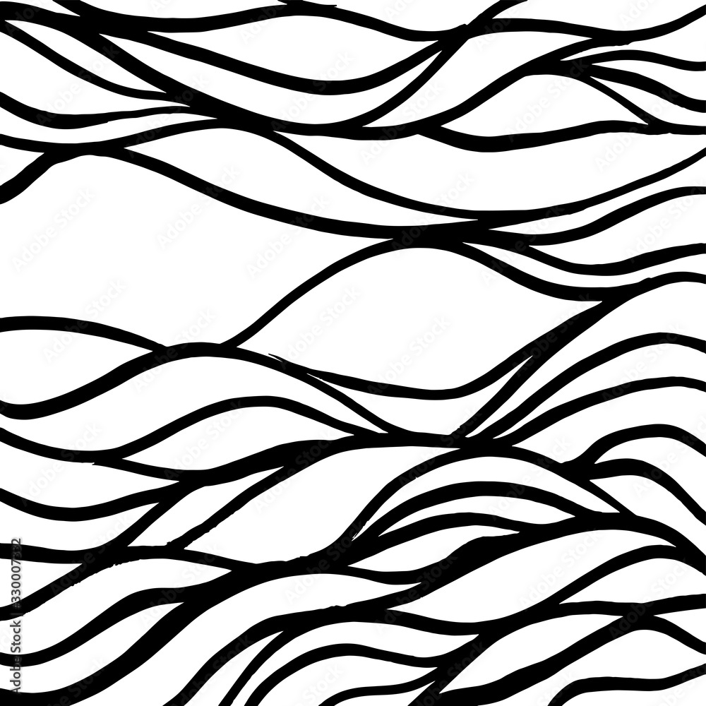 Fototapeta premium Background texture. Grunge brush pattern. Vector.