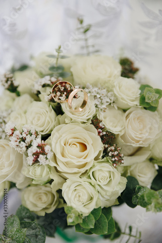 beautiful bridal bouquet of flowers for a wedding