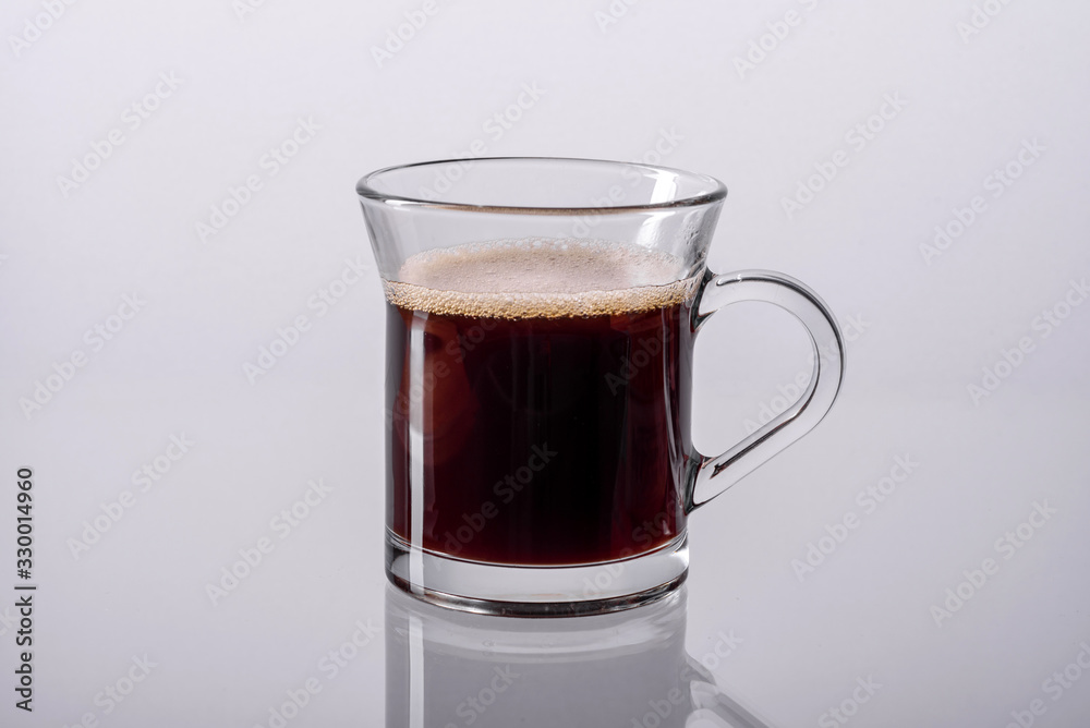 A cup of fresh scented morning coffee for a cheerful start to the day A cup of fresh scented morning coffee for a cheerful start to the day