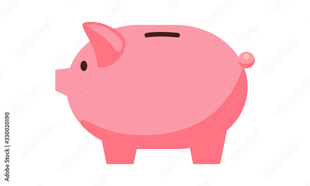 piggy bank for money saving vector piggy bank for money saving vector