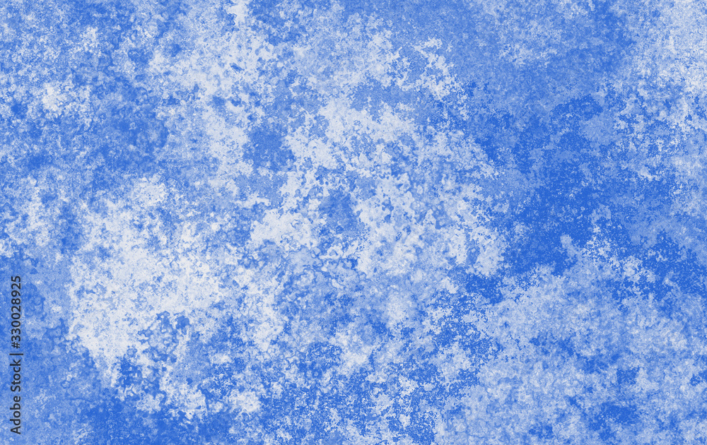 Obraz premium blue grunge wall background