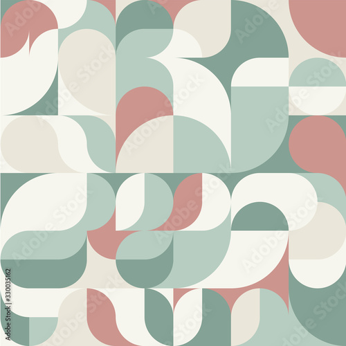 Vector pattern of geometric elements in a modern style for background design, print, social networks, packaging, textile, web.