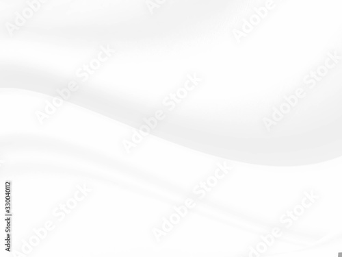 White cloth background abstract with soft waves.white background