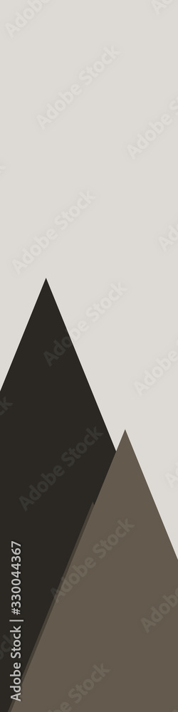 Abstract Random Placed Mountains Panorame Generative Art background illustration Abstract Random Placed Mountains Panorame Generative Art background illustration