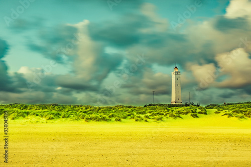 Blåvand Fyr Leuchtturm in Dänemark