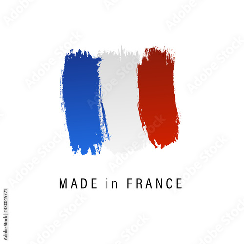 Drapeau français, made in France, fabriqué en France.