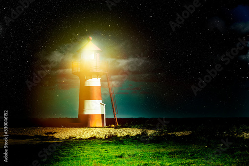 Grisetå Odde Fyr Leuchtturm in Dänemark