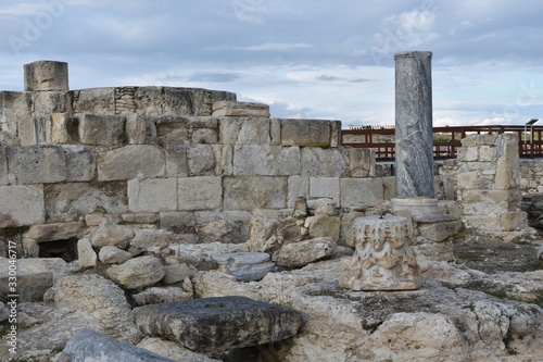 Starożytne miasto Kourion Cypr