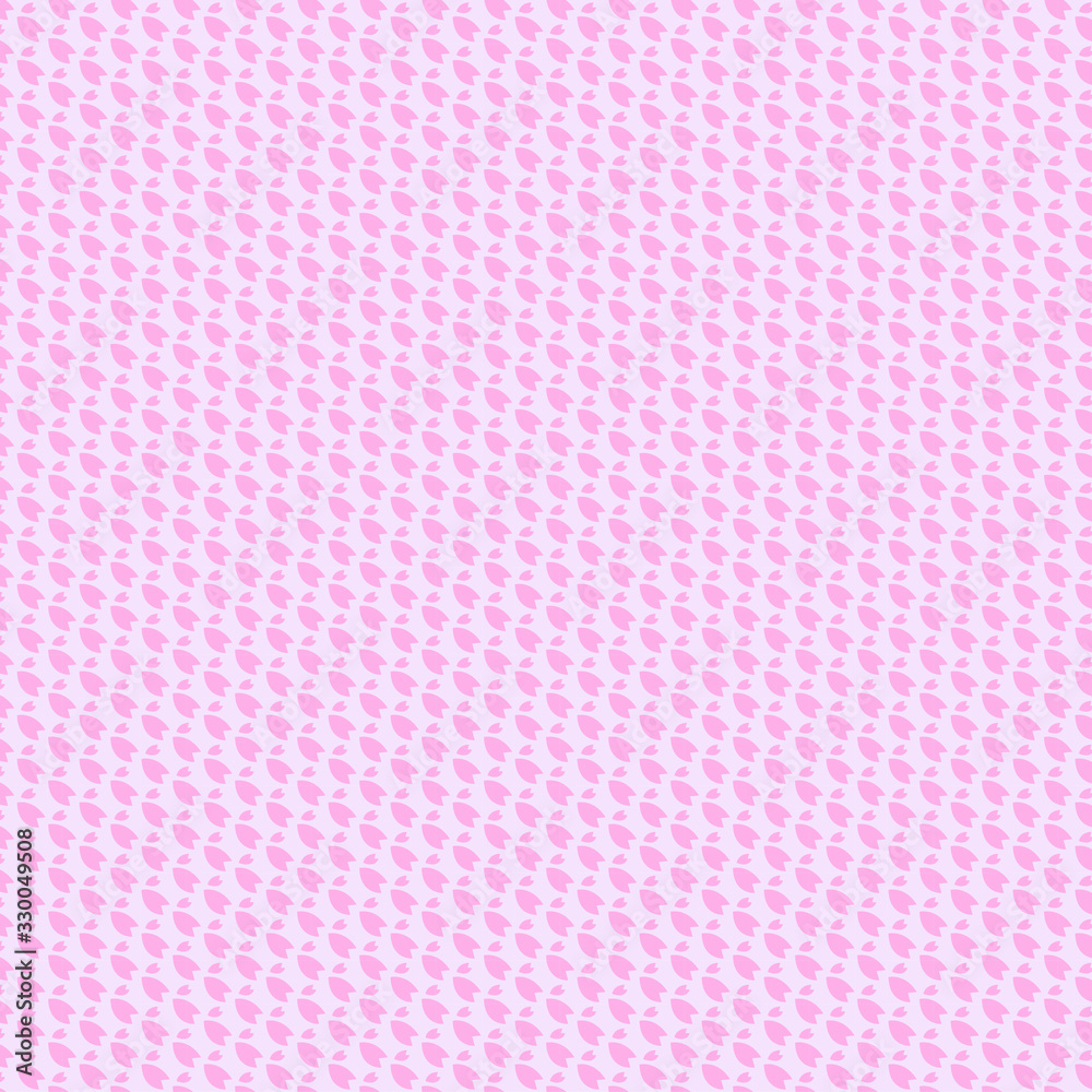 Pink flowers seamless pattern vector. Sakura. Petals flying in the wind on pink background. Pink flowers seamless pattern vector. Sakura. Petals flying in the wind on pink background.