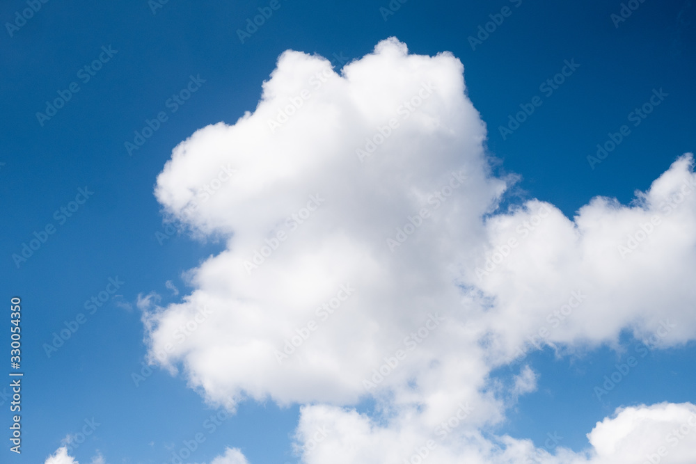 Obraz premium Blue Sky Cloud Background