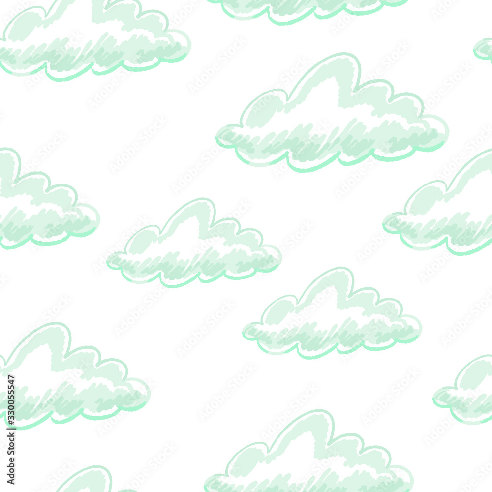set of clouds weatherproof background