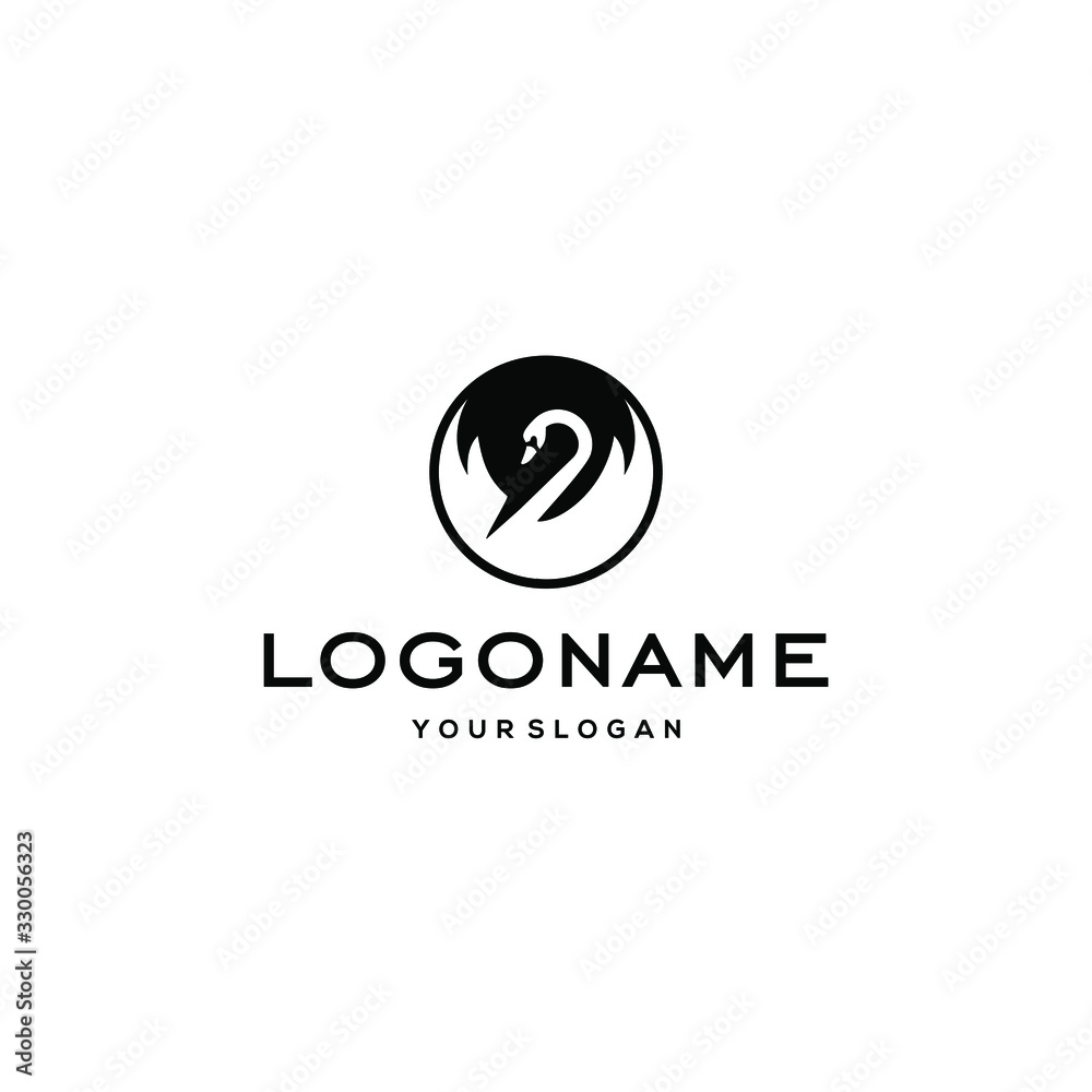 swan logo,goose or duck icon design vector in trendy and abstract luxury line outline style swan logo,goose or duck icon design vector in trendy and abstract luxury line outline style