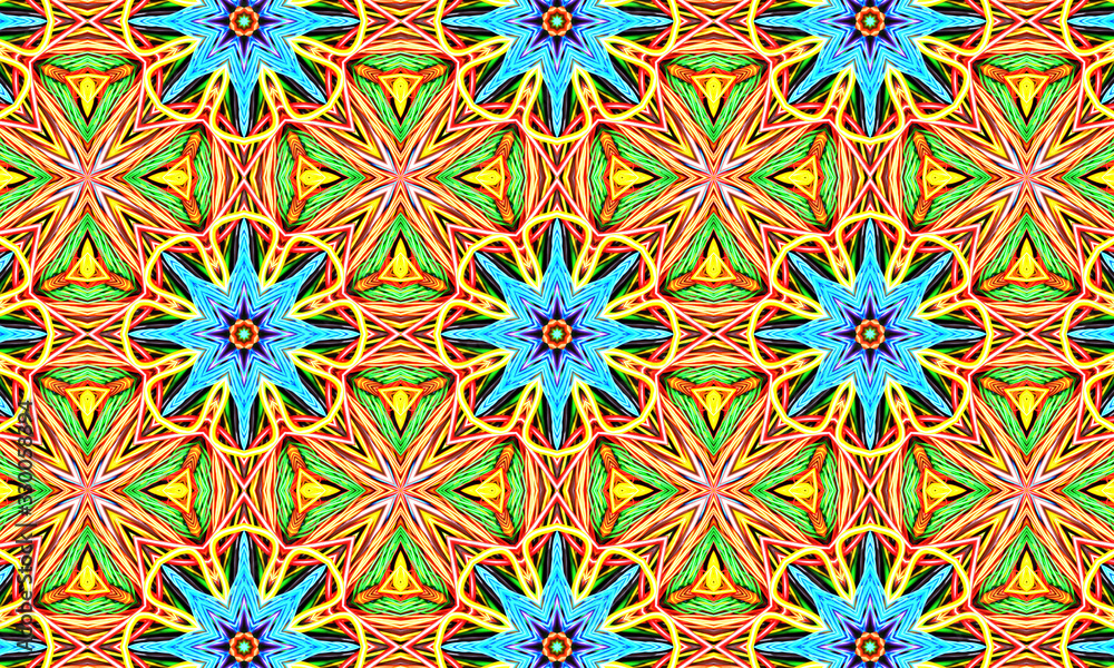 Red kaleidoscope sequence patterns. 4k Abstract multicolored motion graphics background. Or for yoga, clubs, shows, mandala, fractal animation. Beautiful bright ornament. Seamless loop.