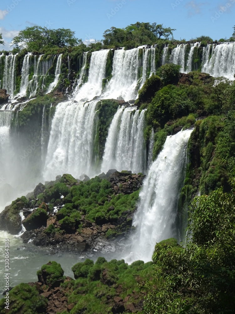 Paisajes de las cataratas de Iguazú