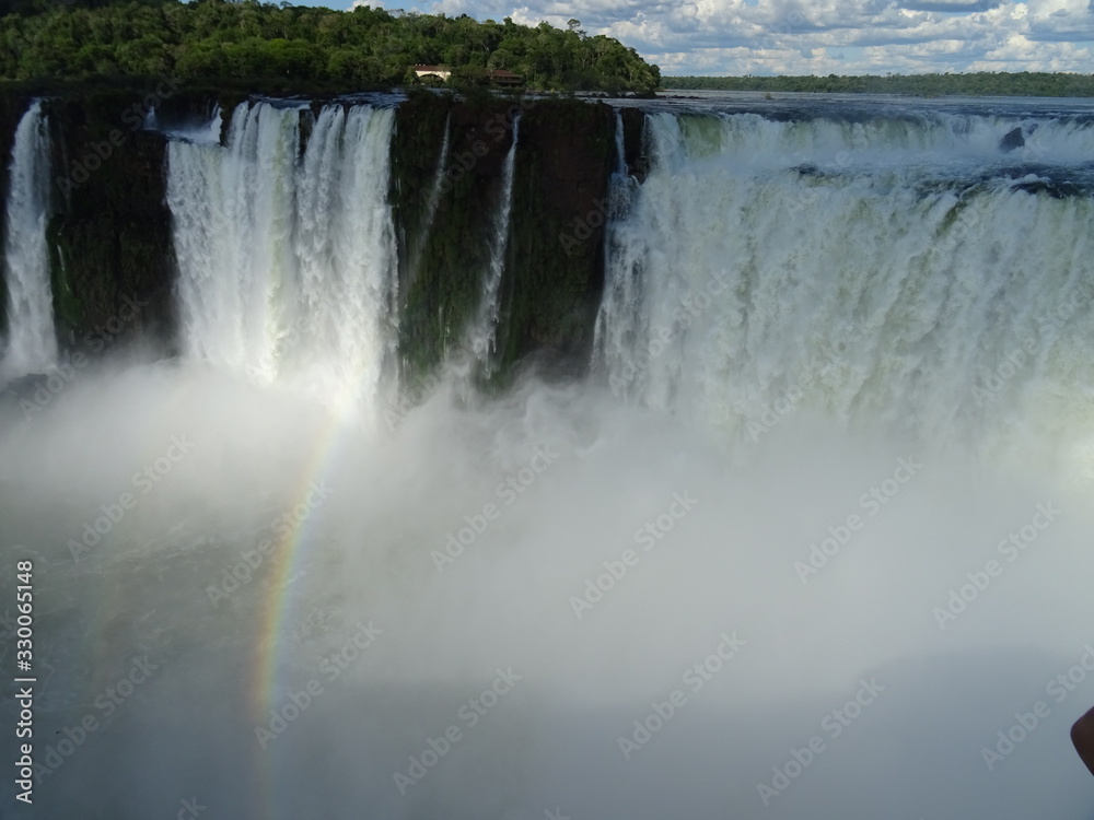 Fototapeta premium Paisajes de las cataratas de Iguazú