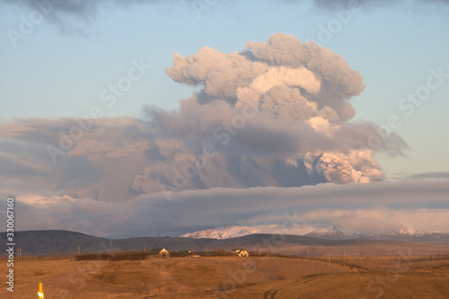 Erupción del Eyjafjallajökull de 2010, volcán de Islandia