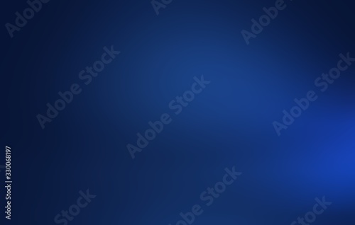Blue gradient abstract background rays light radial effect blur, used for background wallpaper empty room and display your product with copy space for text