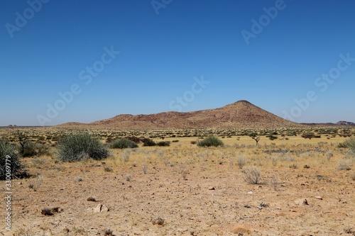 Namibian landscape between Cape Cross and Twyfelfontein