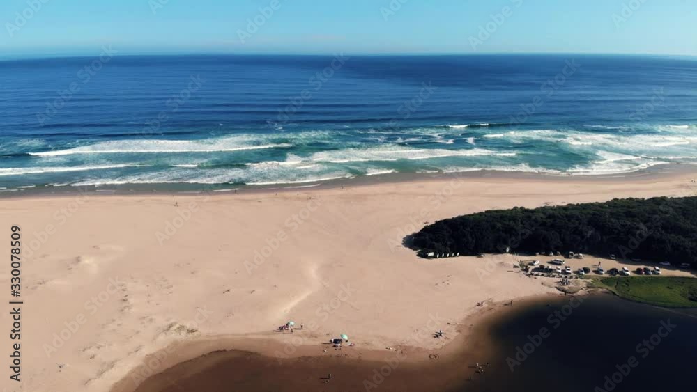 South Africa - Nature's Valley Beach 2 - drone South Africa - Nature's Valley Beach 2 - drone