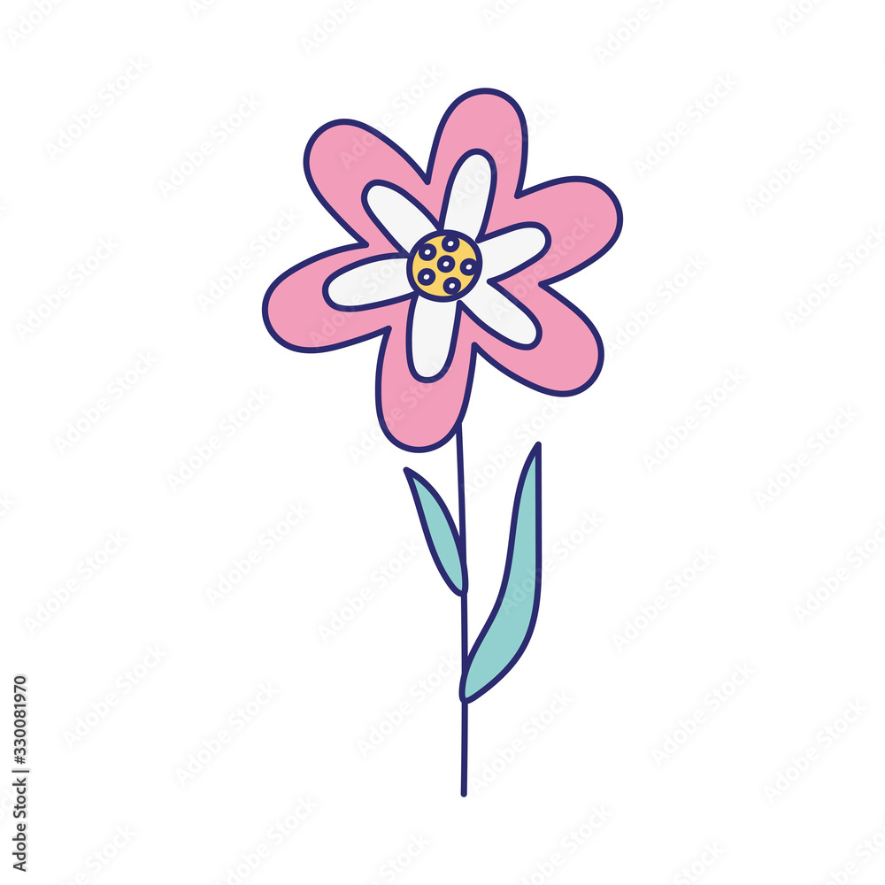 flower decoration spring season floral icon