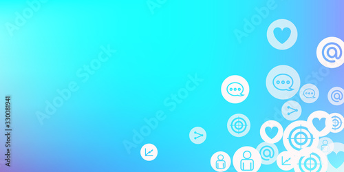 Social media marketing, Communication networking