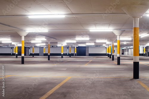 Empty car park floor 2