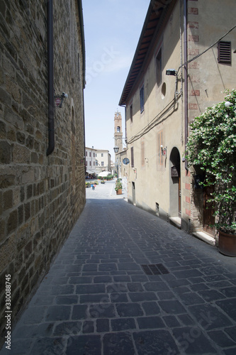 Fototapeta Naklejka Na Ścianę i Meble -  Montalcino, one of the most beautiful villages of Italy Tuscany Italy