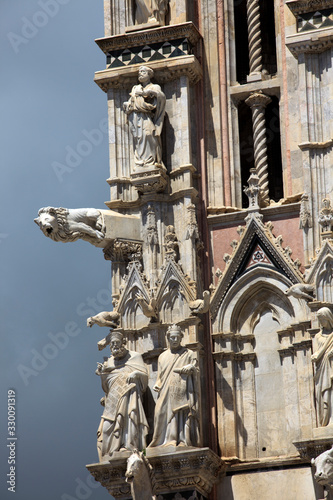 Siena (SI), Italy - June 01, 2016: Cathedral of Siena, Siena, Tuscany, Italy