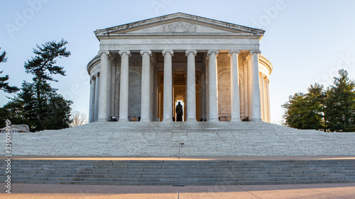 Bild auf Leinwand Thomas Jefferson Memorial Washington DC