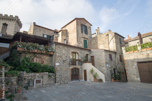Capalbio, one of the most beautiful villages of Italy Grosseto Tuscany Italy