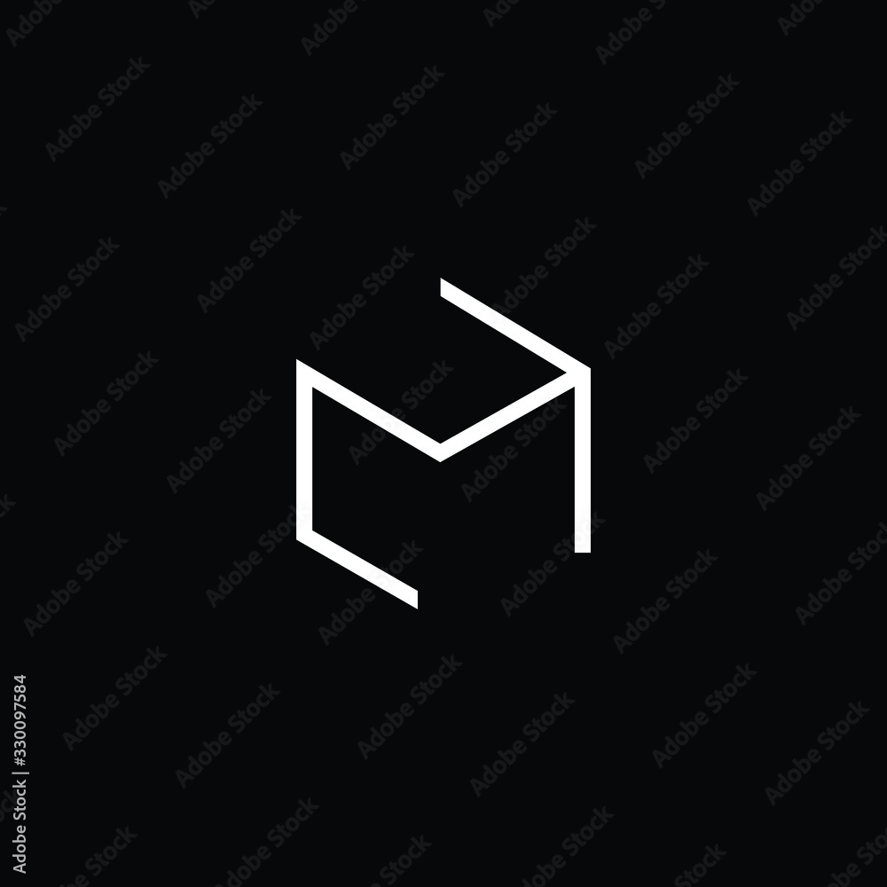 Minimal elegant monogram art logo. Outstanding professional trendy awesome artistic MZ ZM initial based Alphabet icon logo. Premium Business logo White color on black background Minimal elegant monogram art logo. Outstanding professional trendy awesome artistic MZ ZM initial based Alphabet icon logo. Premium Business logo White color on black background