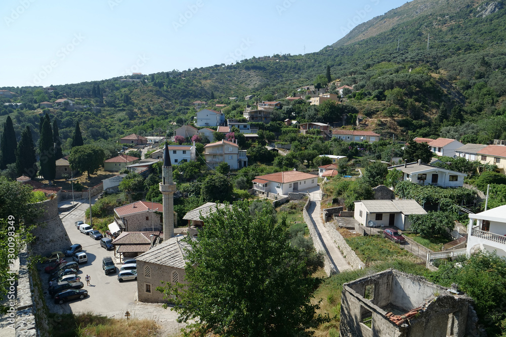 View of Bar city, Montenegro