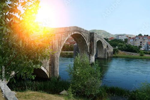 Perovic or Arslanagic bridge over Trebisnjica river, Bosnia and Herzegovina photo