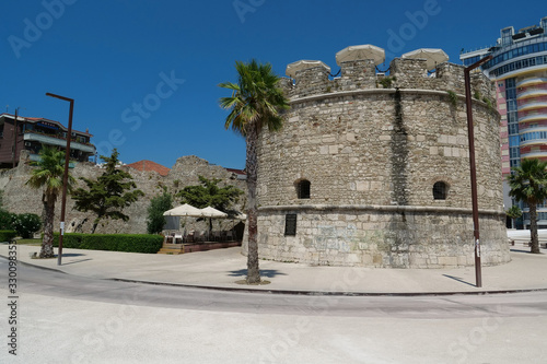 Venetian tower in Durres city, Albania