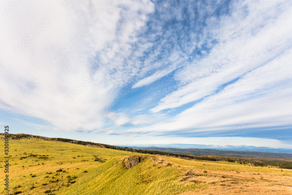 Fototapeta premium 日本・北海道東部の国立公園、美幌峠