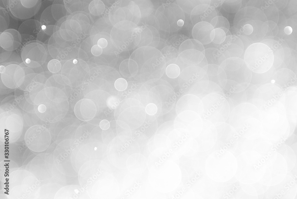 white blur abstract background. bokeh christmas blurred beautiful shiny Christmas lights, bokeh background