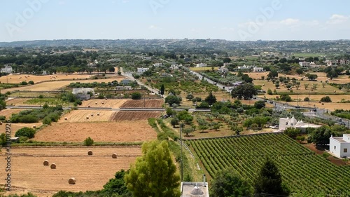 Panoramic view of Locorotondo. Puglia. Italy.