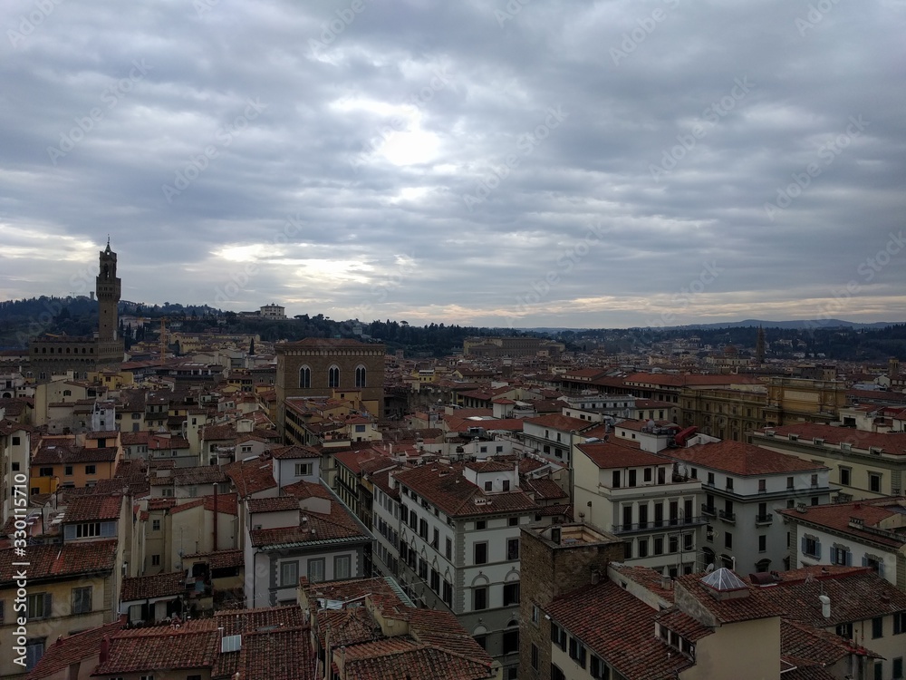 Cloud cover Firenze