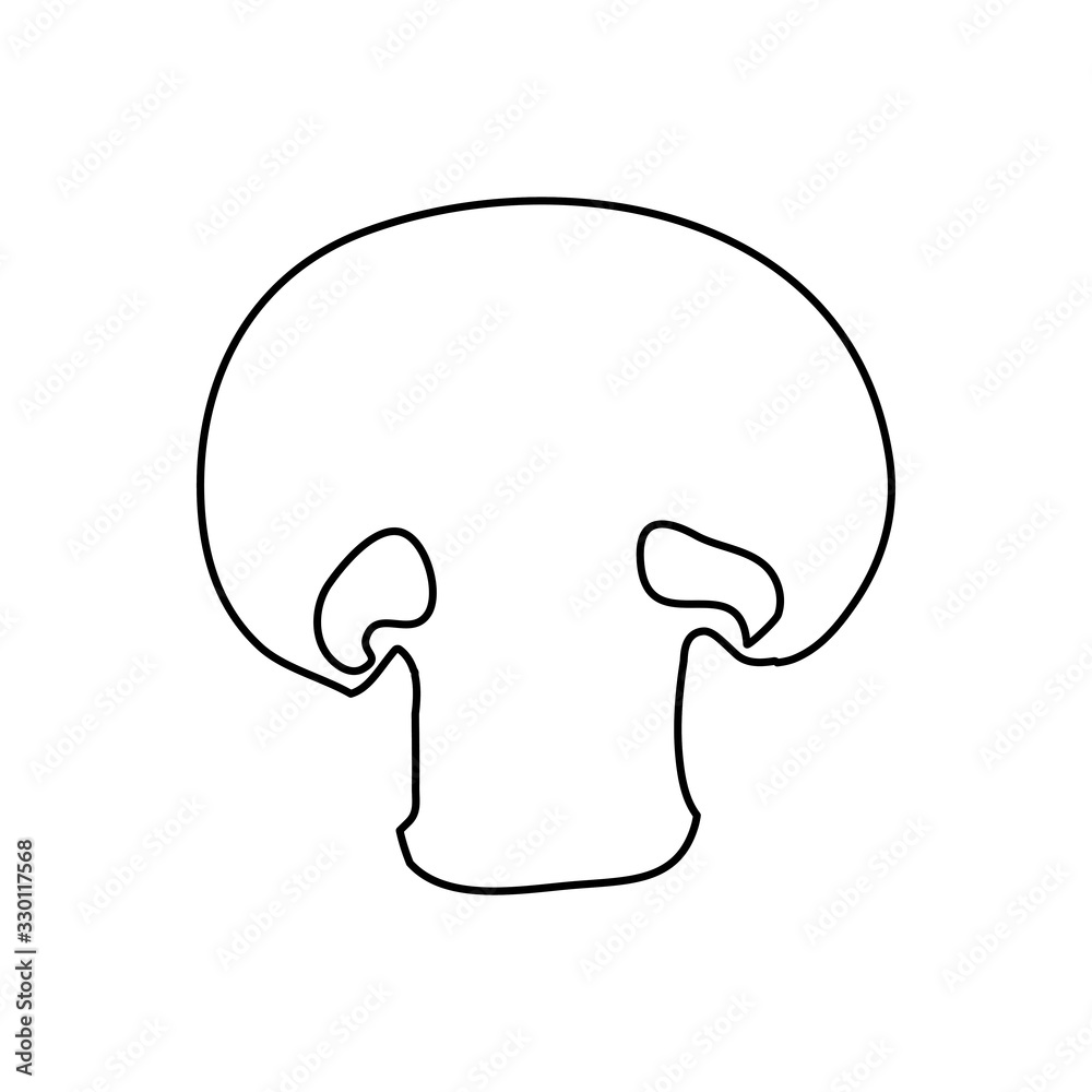 fresh mushroom vegetable isolated icon vector illustration design fresh mushroom vegetable isolated icon vector illustration design