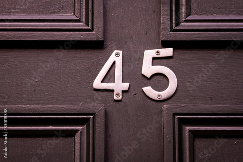 House number 45