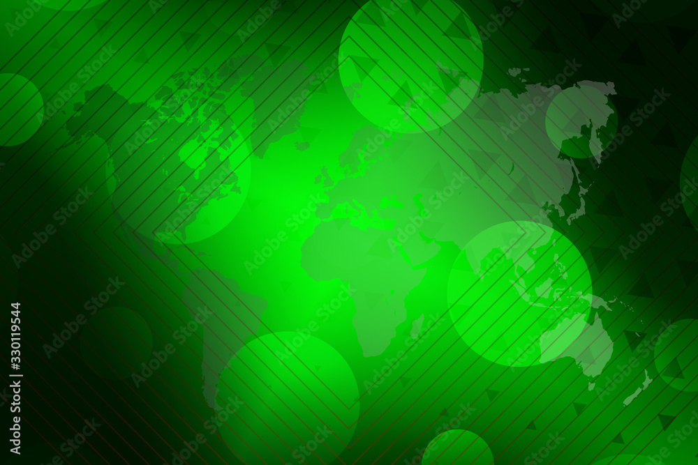 Obraz premium abstract, green, blue, light, design, wallpaper, technology, illustration, digital, lines, pattern, texture, graphic, business, space, backdrop, art, futuristic, concept, waves, wave, template, color