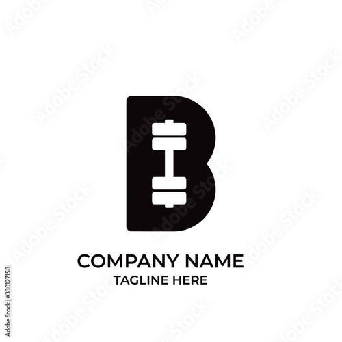 Bodybuilder logo