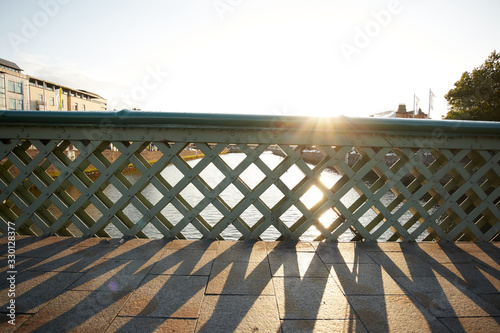 Photography A view along the quays in Dublin City, Ireland