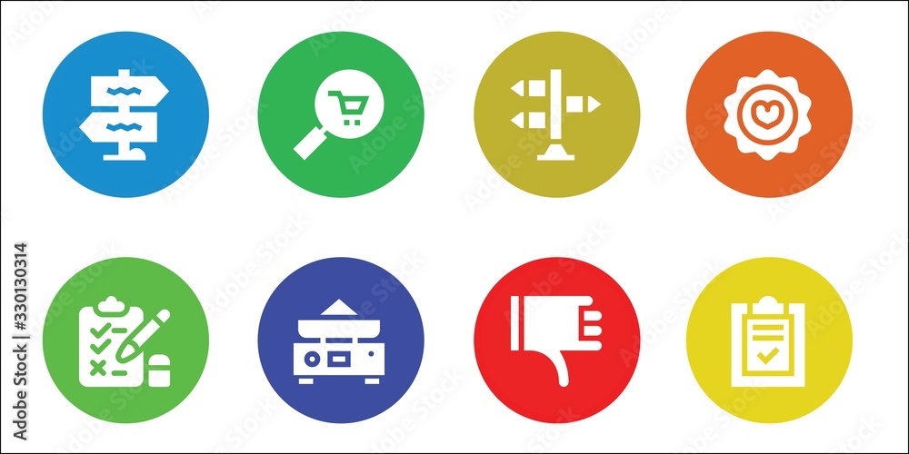 choice icon set choice icon set