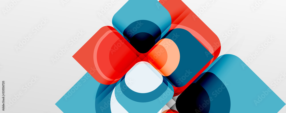 Abstract background - geometric cut paper design flower or square shape composition. Vector Illustration For Wallpaper, Banner, Background, Card, Book Illustration, landing page Abstract background - geometric cut paper design flower or square shape composition. Vector Illustration For Wallpaper, Banner, Background, Card, Book Illustration, landing page