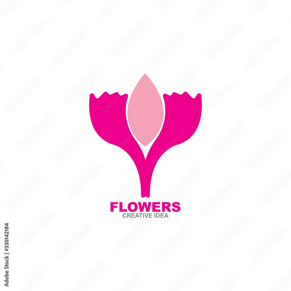 flower logo design icon template flower logo design icon template
