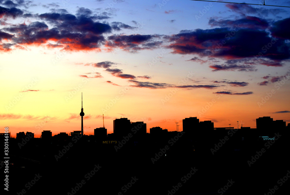 Berlin Sunset 